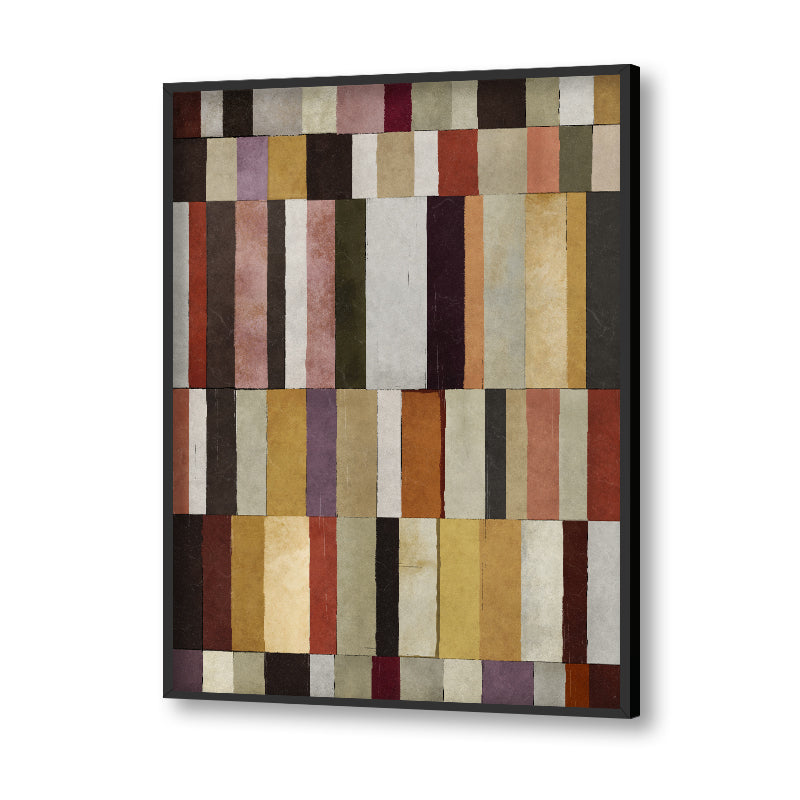 Dynamic Palette Abstract Canvas Wall Art Print