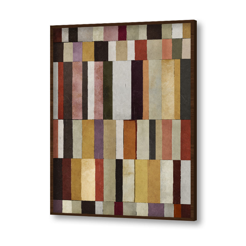 Dynamic Palette Abstract Canvas Wall Art Print
