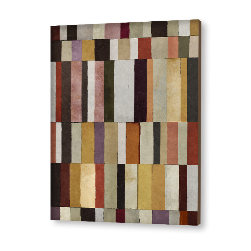 Dynamic Palette Abstract Canvas Wall Art Print