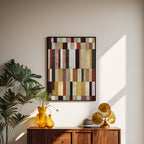 Dynamic Palette Abstract Canvas Wall Art Print