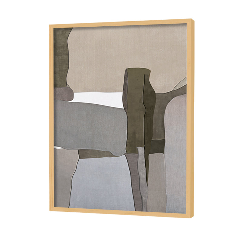 Earthy Essence Set of 2 Abstract Canvas Wall Artprint