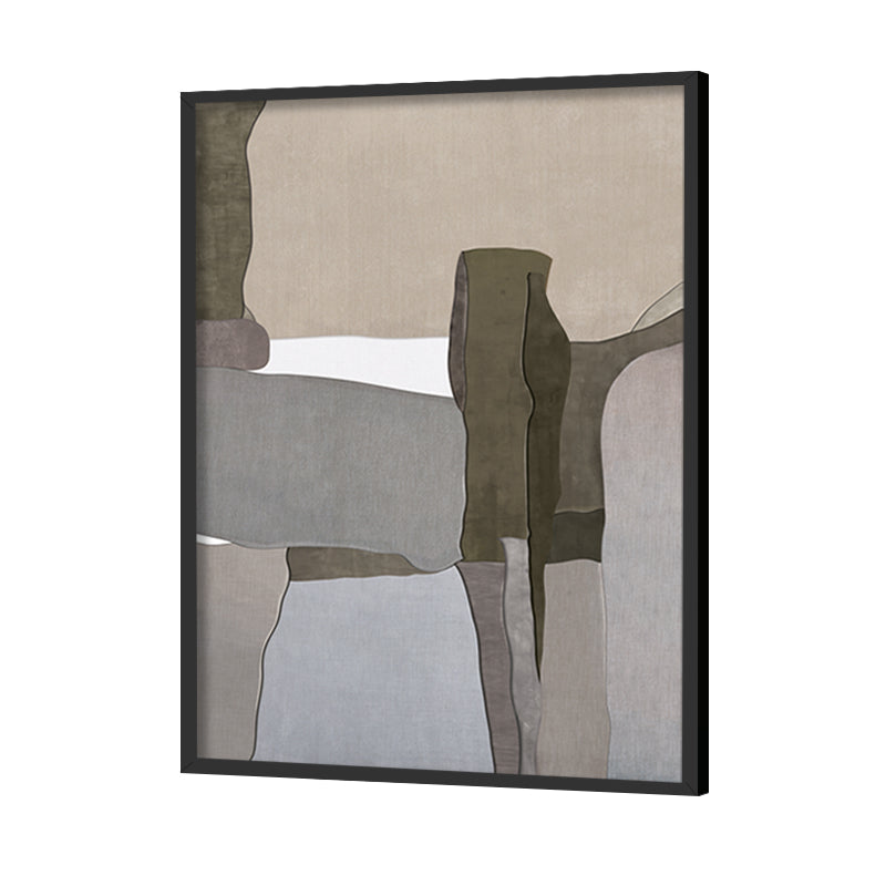 Earthy Essence Set of 2 Abstract Canvas Wall Artprint