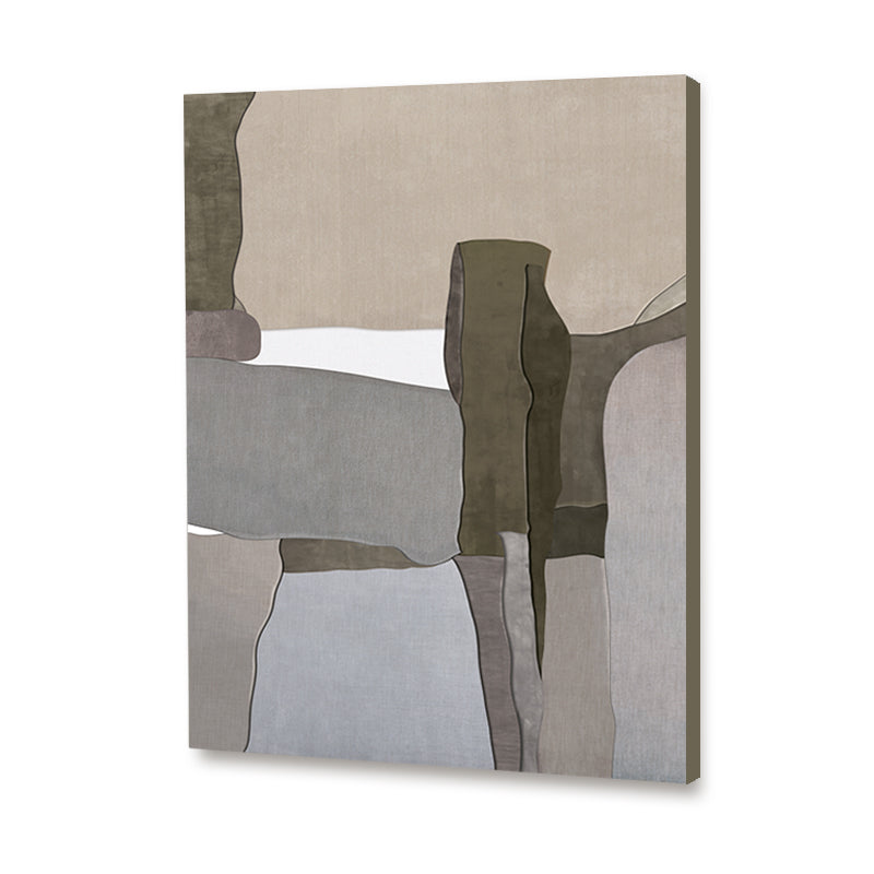 Earthy Essence Set of 2 Abstract Canvas Wall Artprint