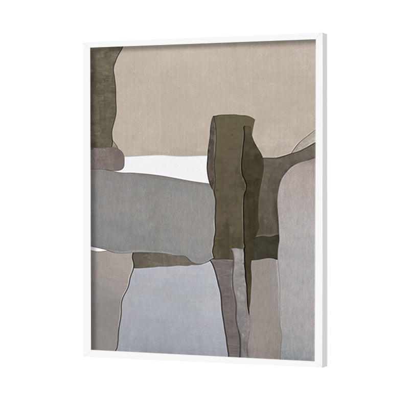 Earthy Essence Set of 2 Abstract Canvas Wall Artprint