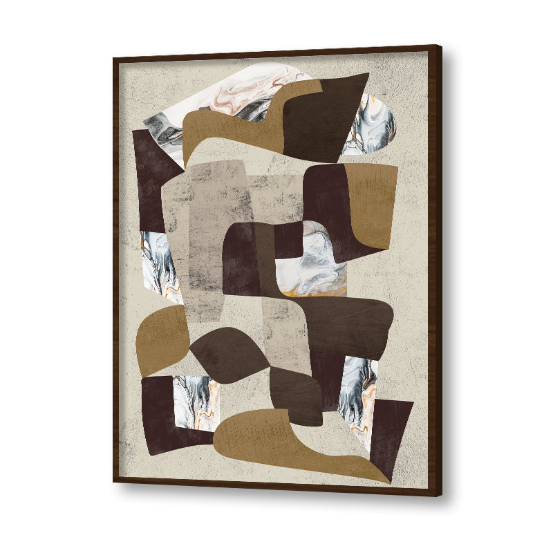 Formation  Abstract Canvas Wall Art Print