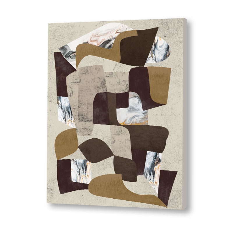 Formation  Abstract Canvas Wall Art Print