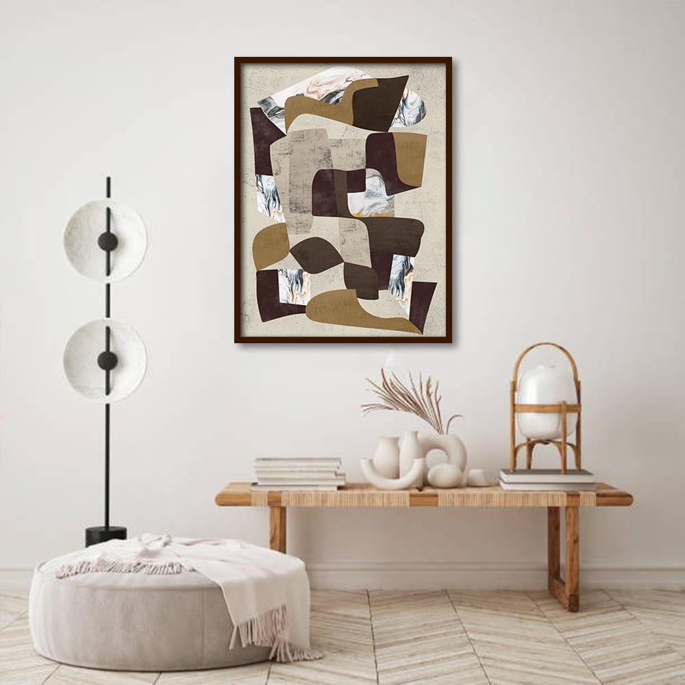 Formation  Abstract Canvas Wall Art Print