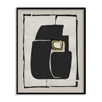 Abstract Forms Abstract Canvas Wall Art Print