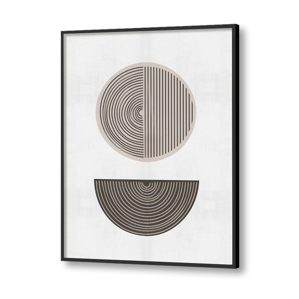 Geometric Shapes 2 Abstract Canvas Wall Art Print