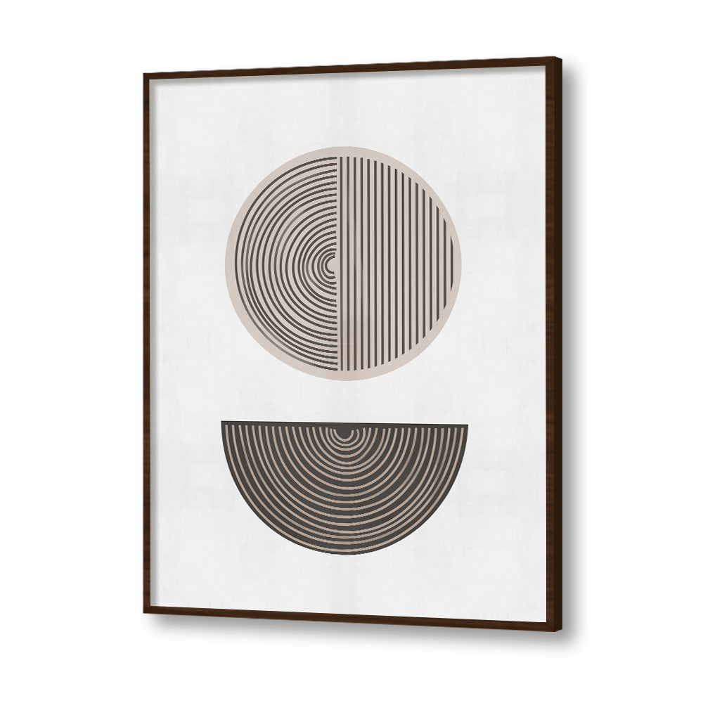 Geometric Shapes 2 Abstract Canvas Wall Art Print
