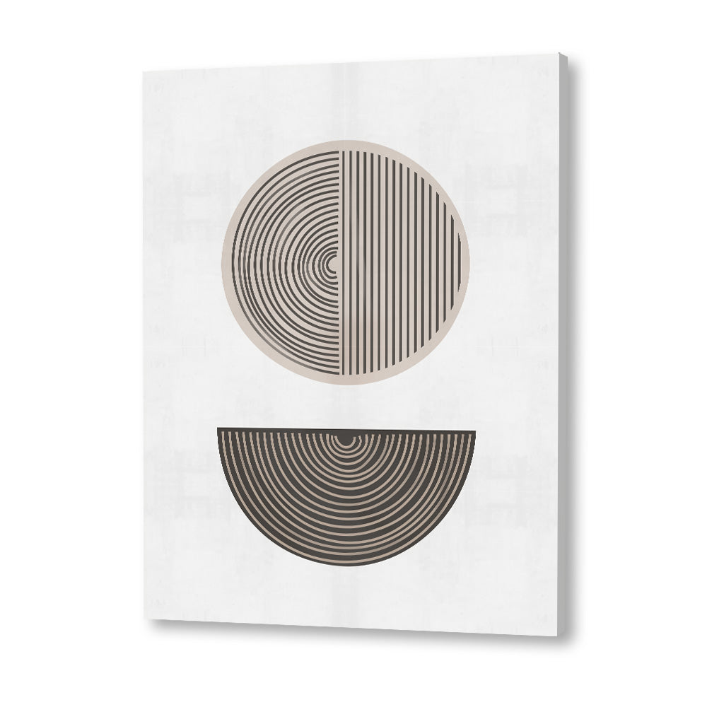 Geometric Shapes 2 Abstract Canvas Wall Art Print