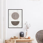 Geometric Shapes No. 2 – Abstract Canvas Wall Art Print