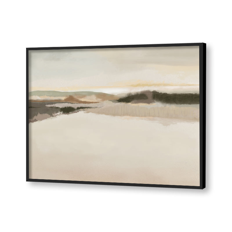 Minimal Abstract Landscape Nature Artwork Canvas Print for Wall