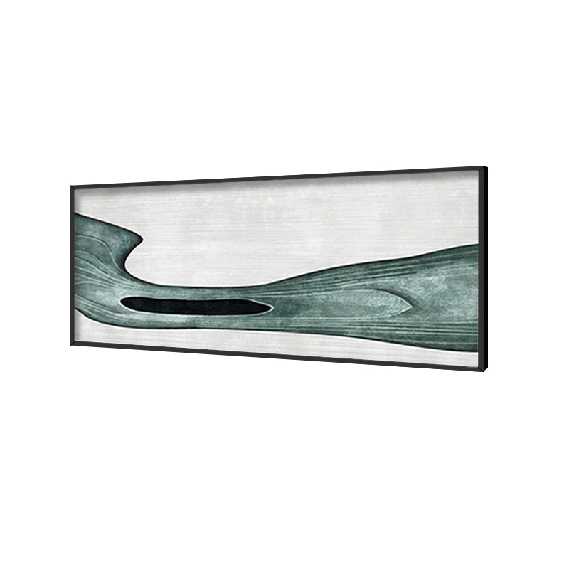 Teal Waves (Set of 2) Nature Artwork Canvas Print for Wall