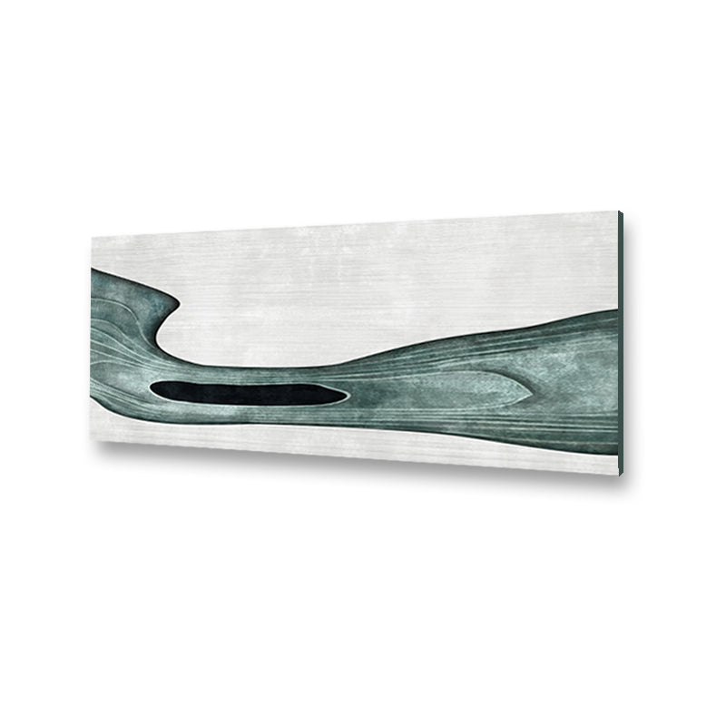 Teal Waves (Set of 2) Nature Artwork Canvas Print for Wall