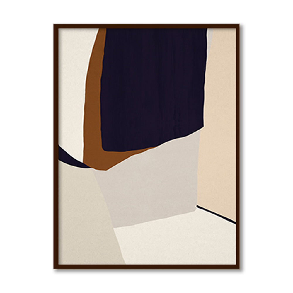Terracotta 1 Abstract Canvas Wall Art Print