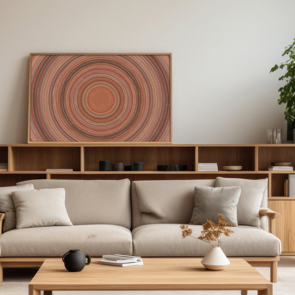 Whirlpool Abstract Canvas Wall Art Print