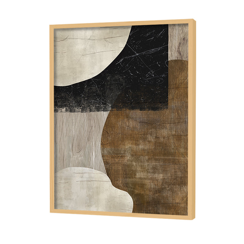 Woodland Abstract Canvas Wall Art Print