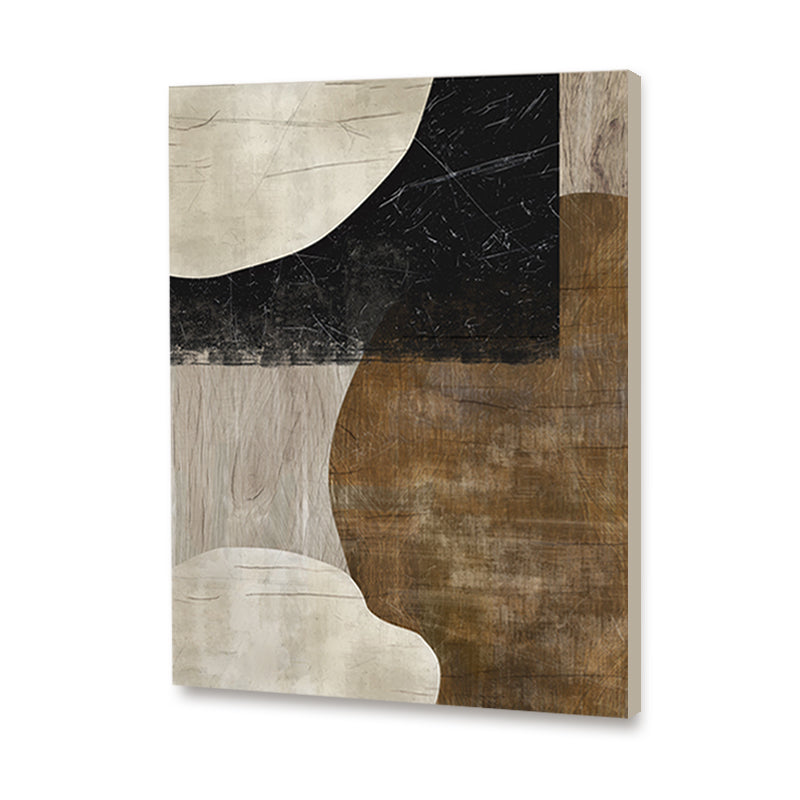 Woodland Abstract Canvas Wall Art Print