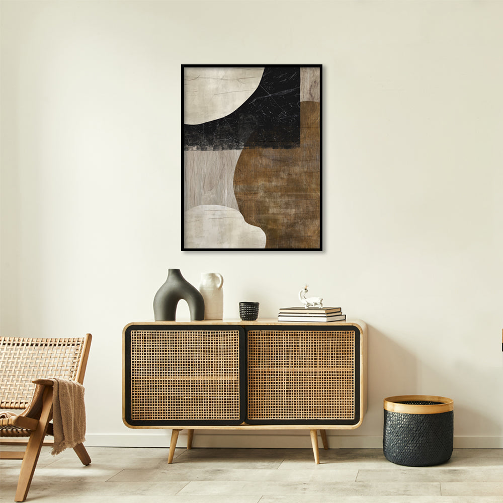 Woodland Abstract Canvas Wall Art Print