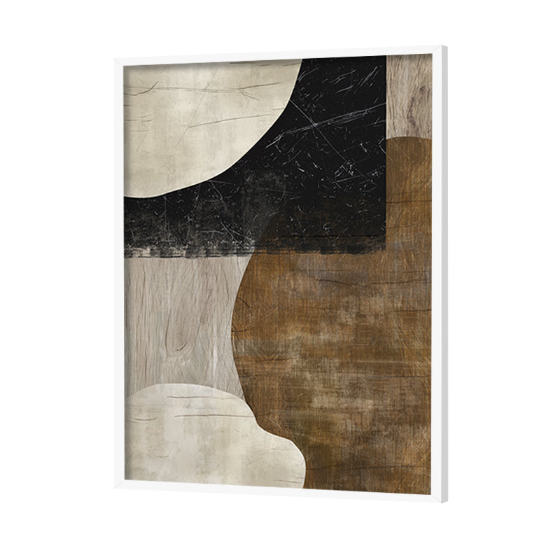 Woodland Abstract Canvas Wall Art Print