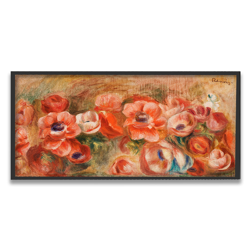 Anemones by Pierre-Auguste - Famous Painting Canvas Print