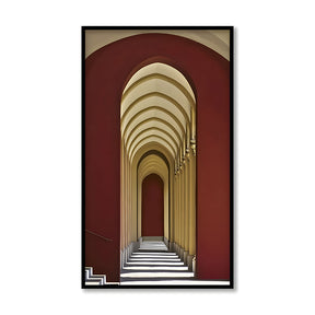 Arches 1 Vintage Artwork Canvas Print for Wall