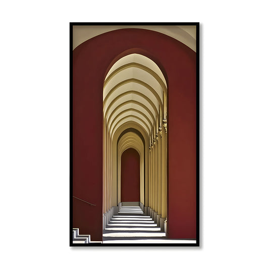 Arches 1 Vintage Artwork Canvas Print for Wall