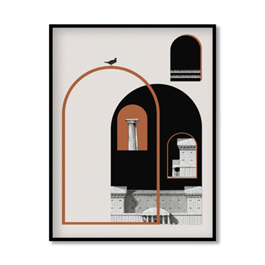 Architecture 7 Black and White Wall Artwork