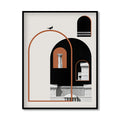 Architecture 7 Black and White Wall Artwork