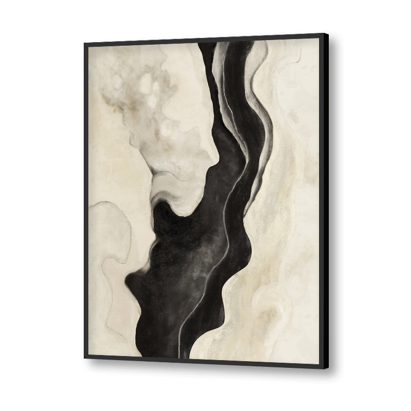 Gracefulness Abstract Canvas Wall Art Print