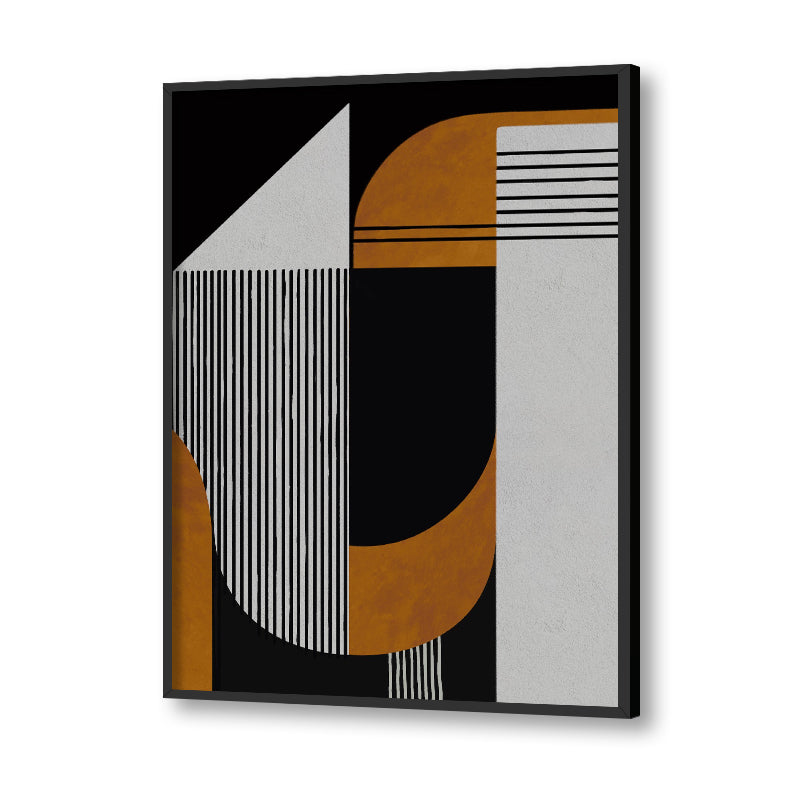 Bauhaus Abstract Canvas Wall Art Print