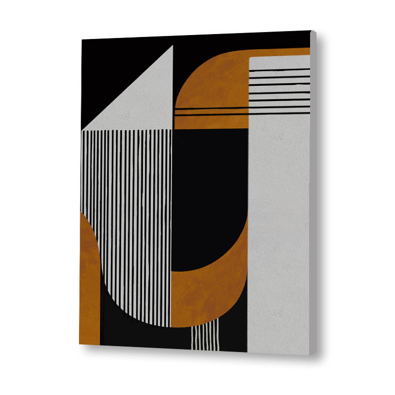 Bauhaus Abstract Canvas Wall Art Print