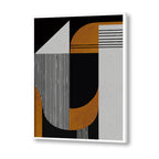 Bauhaus Abstract Canvas Wall Art Print