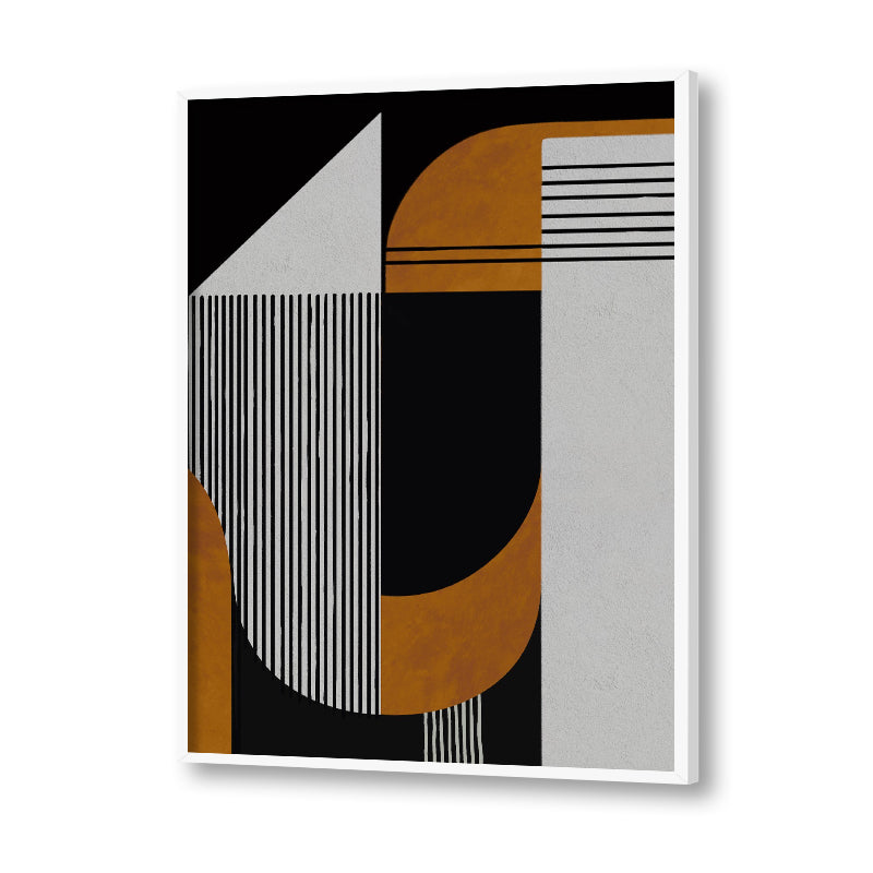 Bauhaus Abstract Canvas Wall Art Print