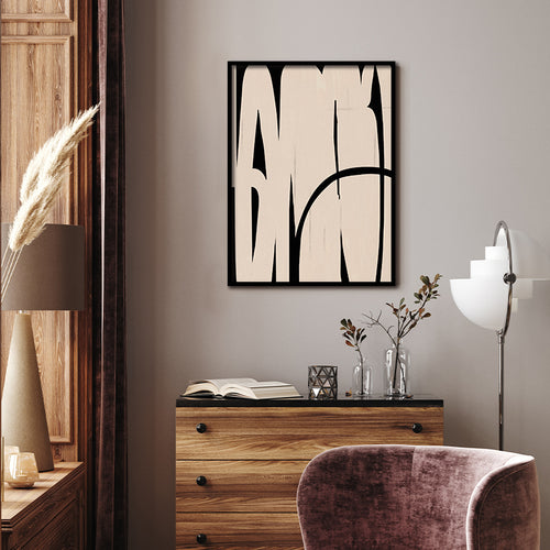 Bound 1 Abstract Canvas Wall Art Print