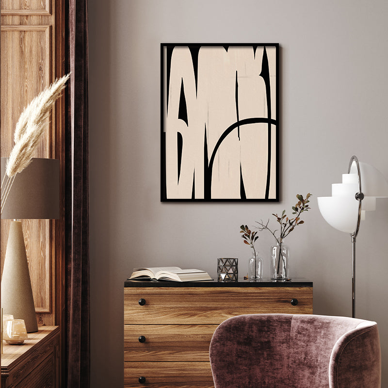 Bound 1 Abstract Canvas Wall Art Print