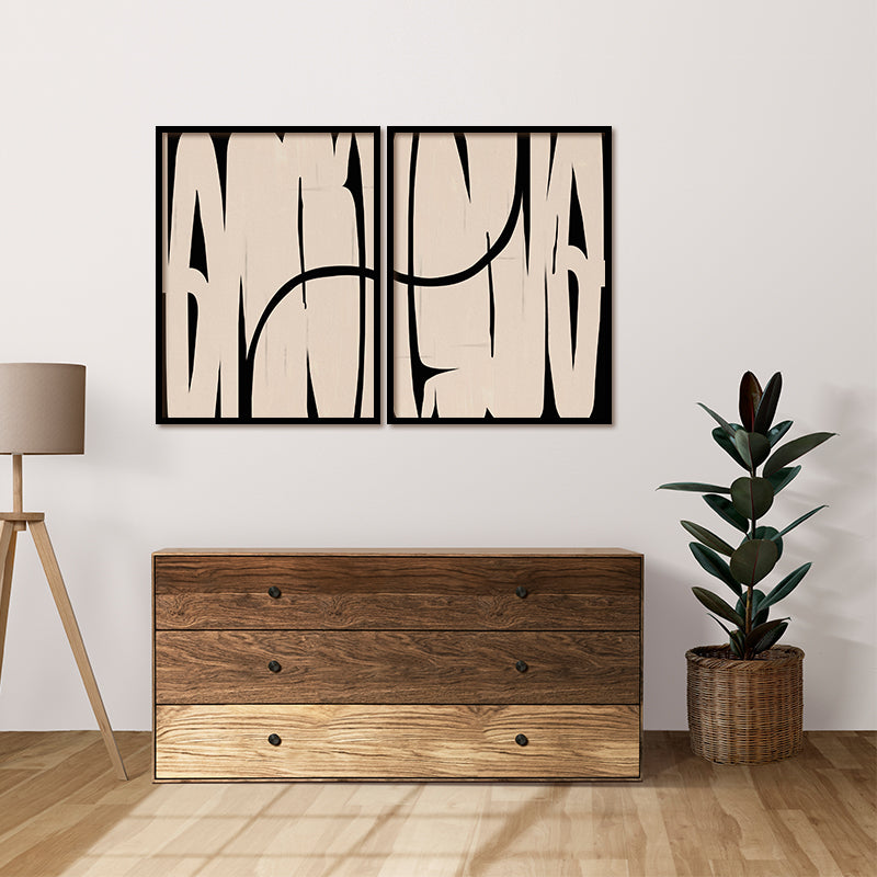 Bound 1 Abstract Canvas Wall Art Print