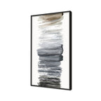 Brushstroke Symphony Abstract Canvas Wall Art Print