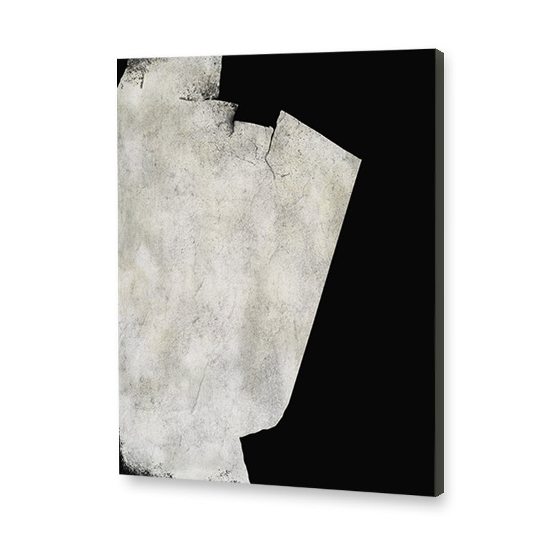 Light and Darkness Abstract Canvas Wall Art Print