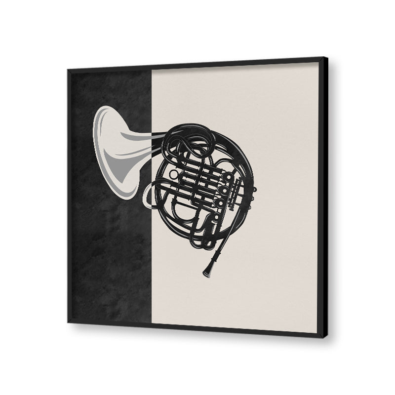 Music Lover 2 Vintage Artwork Canvas Print for Wall