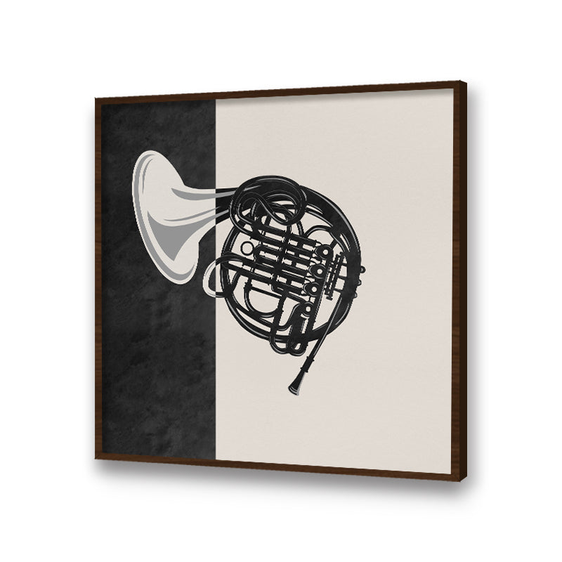 Music Lover 2 Vintage Artwork Canvas Print for Wall