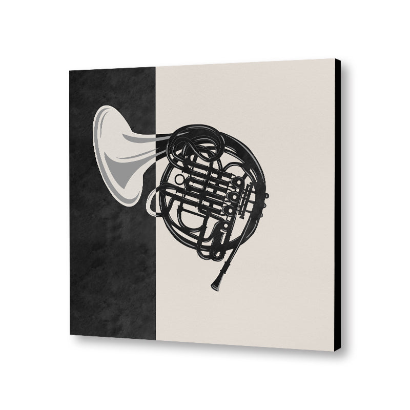 Music Lover 2 Vintage Artwork Canvas Print for Wall