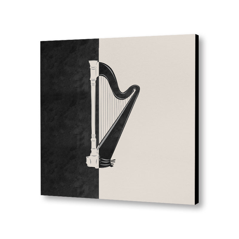 Music Lover 4 Vintage Artwork Canvas Print for Wall