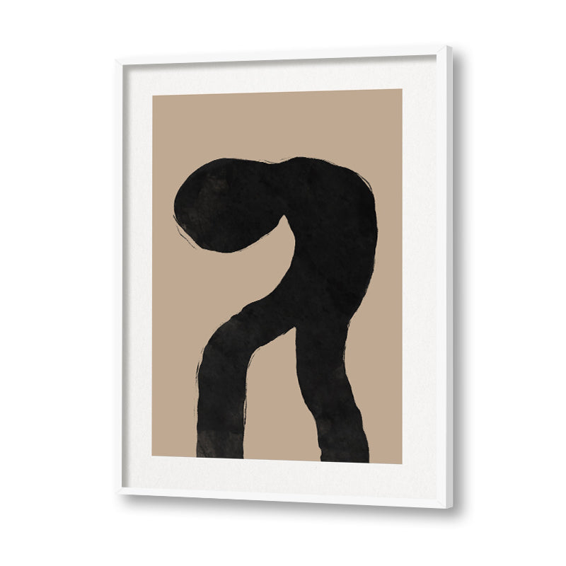 Nordic 1 Black and White Canvas Wall Art Printng Room | Bedroom