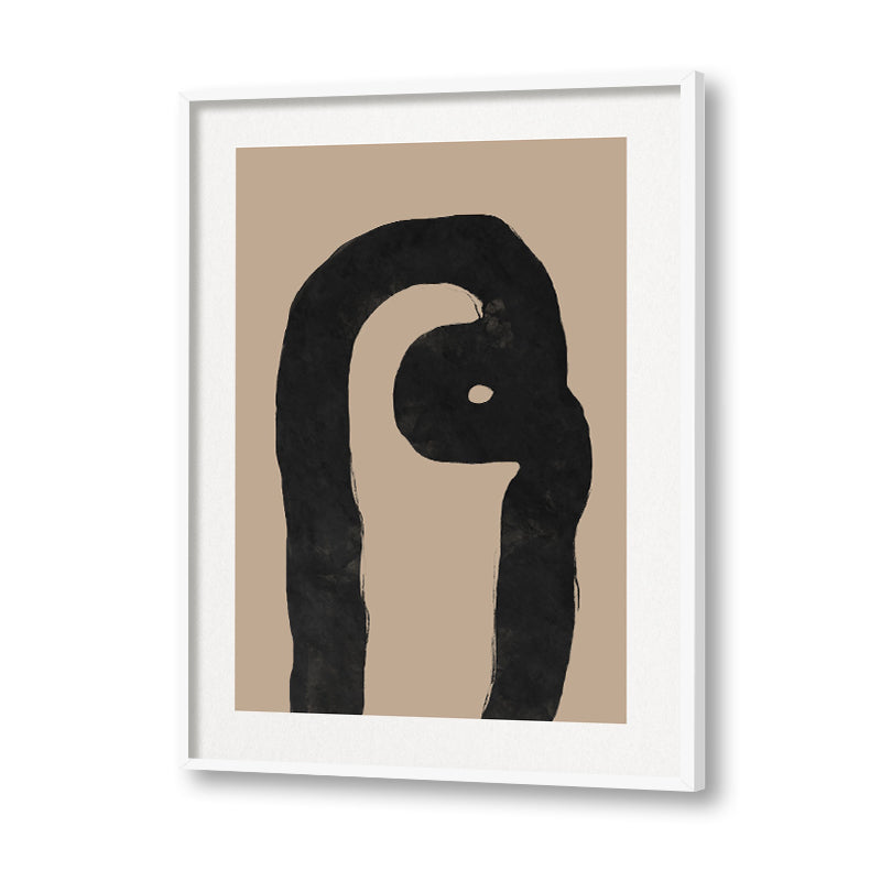 Nordic 2 Black and White Canvas Wall Art Print