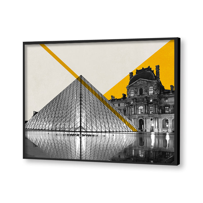 Scenic Escapes 1 Pop Artwork Canvas Print for Wall