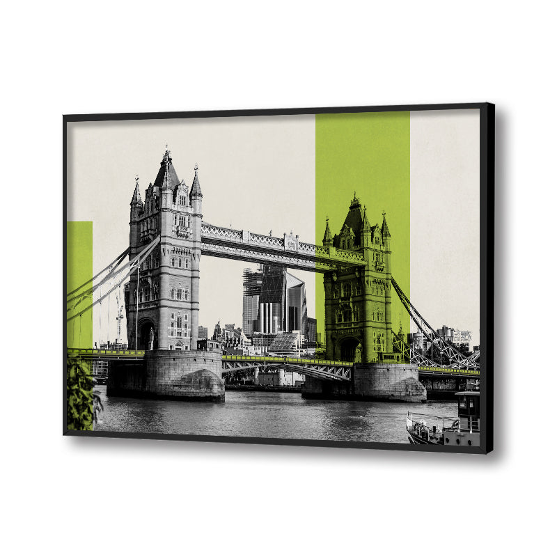 Scenic Escapes 2 Pop Artwork Canvas Print for Wall