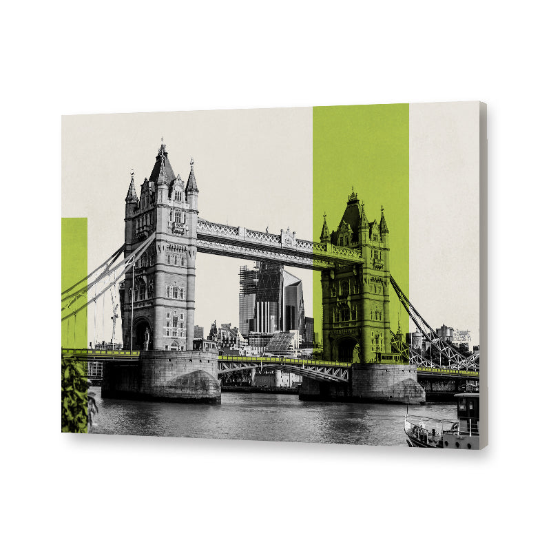 Scenic Escapes 2 Pop Artwork Canvas Print for Wall