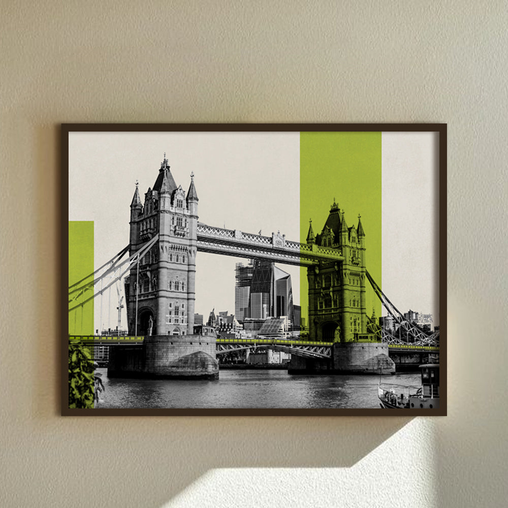 Scenic Escapes 2 Pop Artwork Canvas Print for Wall shown in a room